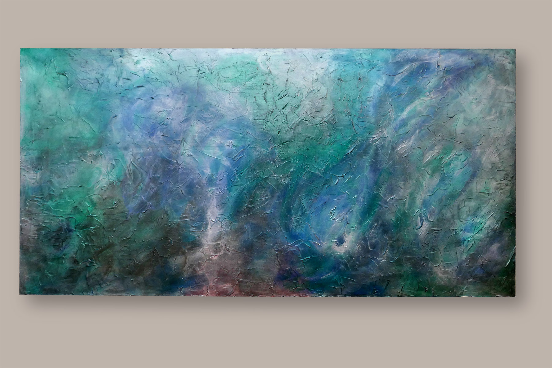 Northern Lights in Space - SOLD